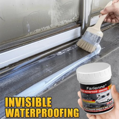 Invisible Waterproof Sealant - Long-Lasting, Transparent & Colorfast - Ideal for Cars & Home Use, Anti-permeable, Bubble-proof