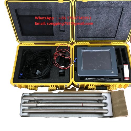 South Ruide SDE-28S جهاز سبر الصدى شاشة متعددة مع محول بحري VGA Windows XP