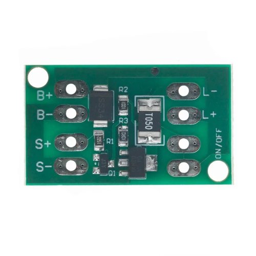 Automatic Solar Panel Battery Charger Controller Module with LED Night Light and Switch