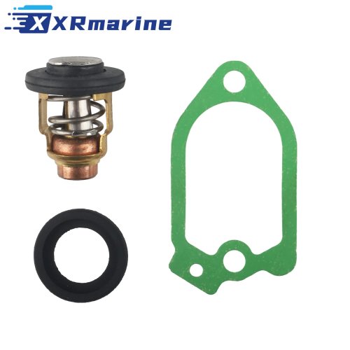 Thermostat mit Dichtung für Yamaha 2-Takt 3-250 PS V6 Außenborder 6E5-12411-30