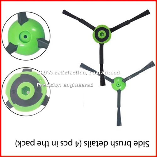 Kit de substituição escova principal e lateral + filtro HEPA para iRobot Roomba Combo i5 i5+ j5 j5+