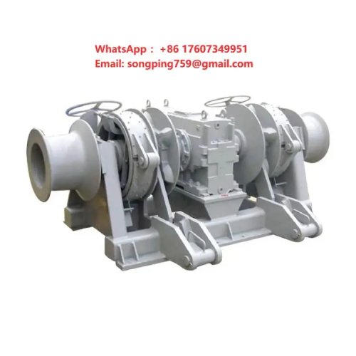 ونش إرساء كهربائي مع حامل إضاءة، خدمة شاقة، 380V/415V/690V
