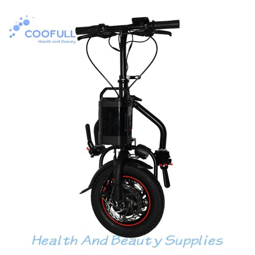 Coofull Quick Release Lithium Battery Wheelchair Power Attachment, Silent Motor Electric Handbike for Elderly & Disabled