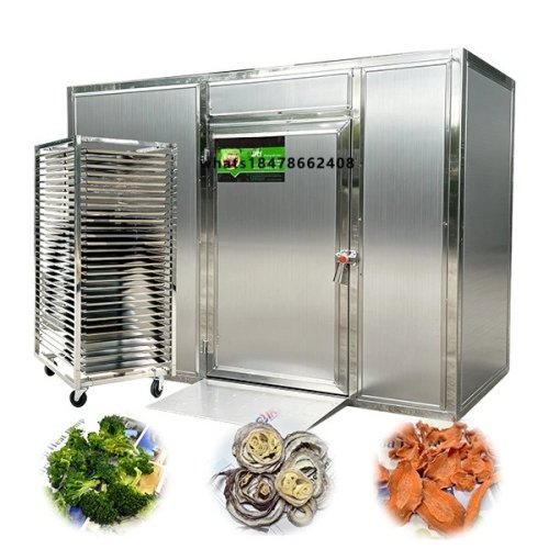 Máquina deshidratadora industrial de verduras con bomba de calor para brócoli, zanahoria y cebolla: sistema de secado eficiente y uniforme