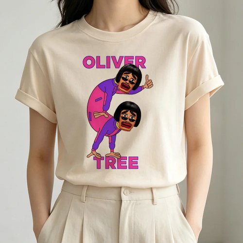 Áo thun nữ Oliver Tree - Phong cách Kawaii Goth Y2K Emo Cutecore Nhật Bản