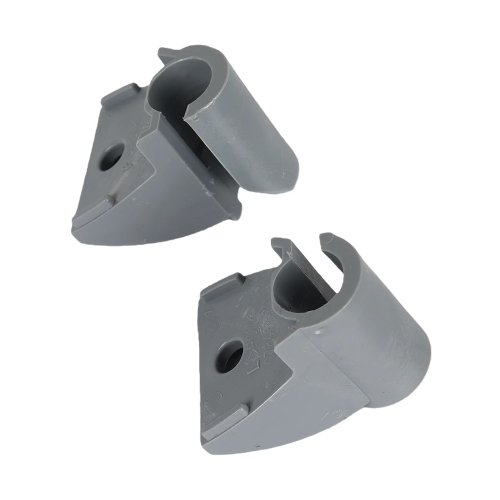 1 Pair Left & Right Hand Leg Fixing Kit for Fiamma F80S Awnings 98673S204/98673S205 Grey RV Sunshade Accessories