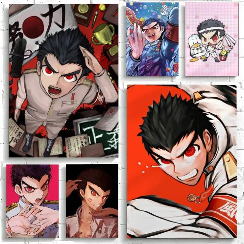 Póster Anime Danganronpa Kiyotaka Ishimaru - Decoración de Pared Estética de Alta Calidad para Residencia y Salón, Regalo