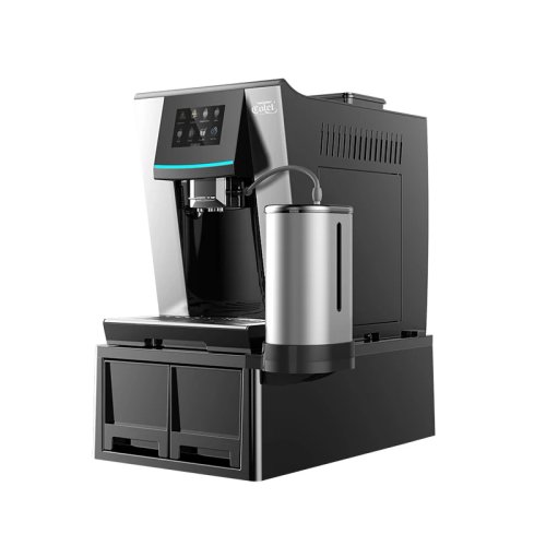 High-Tech Touchscreen Coffee Machine for Café