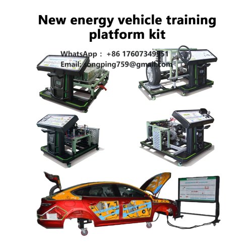 New Energy Vehicle Training Platform Kit with Metal Construction, 53.1kWh Battery, Steel Frame