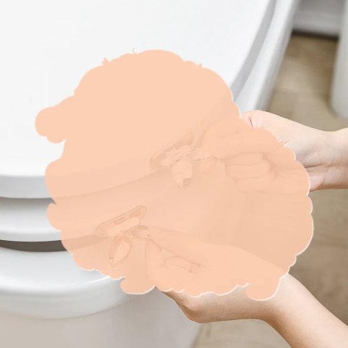 Toilet Seat Lifter Handle with Touch-Free Operation, ABS Bathroom Accessory