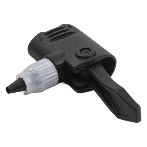 Adaptador de bico para bomba de bicicleta, conversor de válvula US para UK, conector de mangueira de cabeça dupla