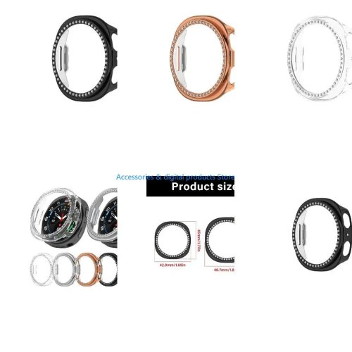 Apple Watch Series 8 44mm/40mm용 범퍼 케이스 베젤 링 커버