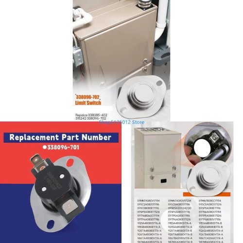 High Temperature Resistant Thermostat G8TC 338096-701 with Limit Switch