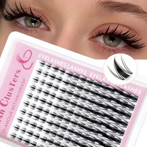 140 Clusters Little Bunny False Eyelashes 9-16mm - Charming & Beautiful Eyes