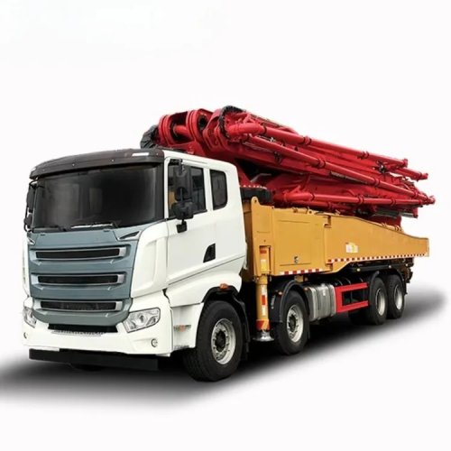 Truck-Mounted Concrete Pump with 37-67m Boom for Mine Shaft & Cement Silo Construction