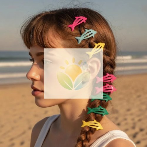 4Pcs Cartoon Dolphin BB Hair Clips Lightweight Anti-slip Bangs Side Clips Fashion Hair Accessories for Girls Women Gifts