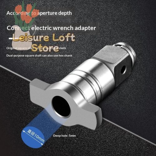 Adattatore magnetico con gambo esagonale a innesto quadro da 1/2 pollice per trapano e impianti elettrici