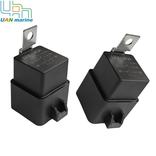 Pair of Power Trim Tilt Relays for Mercury Mariner Johnson Evinrude OMC Engines 12V 40A - 882751A2 AZ973-1C-12DC 4882751A1 18-5849