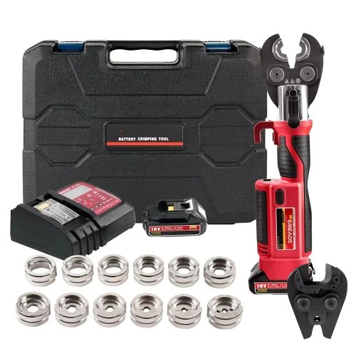 Emeads GES-300C-2 Pro Press 電動油圧圧着工具 銅管配管用 HVAC プラスチックケース付き