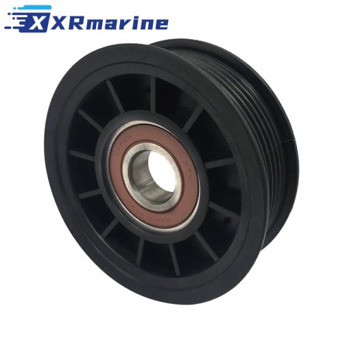 Polea loca para correa serpentina 807757T para Mercruiser 4.3L 5.0L 5.7L 350 MAG V6 V8 Stern Drive