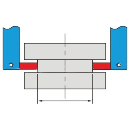 A74U Digital Caliper Accessories Kit: 8 Measuring Points, 2 Clamps, 1 Wrench for Internal/External Groove and Step Measurement