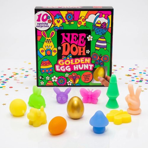 2026 Nieuw Gouden Ei Jachtspel Blind Box, Paas Fidget Squishy Verrassing Stressverlichting, Paasfeest Cadeau