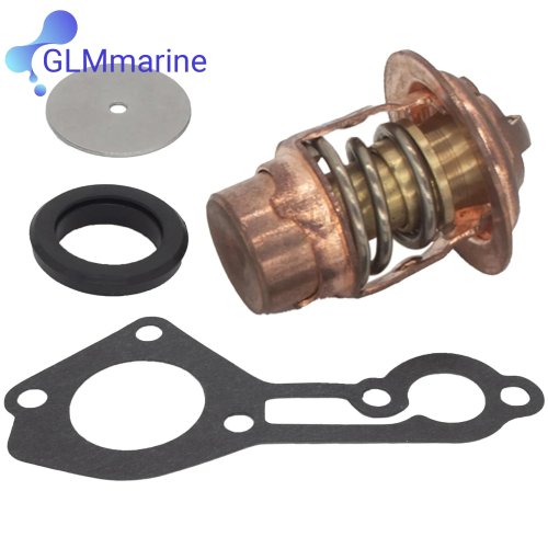803061T1 Boat Thermostat Kit for Mercury Marine 70-125 HP 3/4 Cyl Outboard Motors, Replacement 14586 Sierra 18-3569 18-3549
