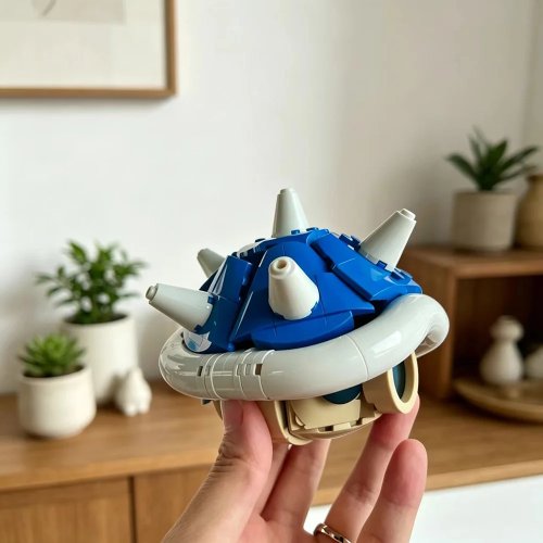 200+ PCS Game Anime Figures Kart Spiny Shell Turtle Model Set Creative Toys Christmas Gift for Adults Friends