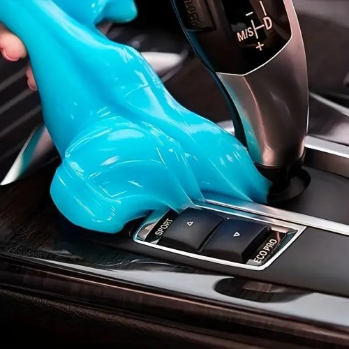 70g Car Cleaning Gel Slime Magic Mud - Dust Remover for Auto Air Vents, Keyboards, Car Interior Cleaning Tool