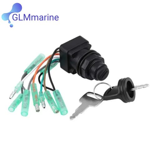 Interruptor de encendido con llave para motores fueraborda Suzuki DT25 a DT225 37110-99E00 37110-92E01