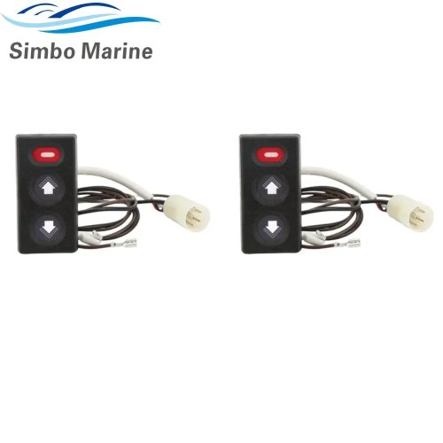 2 шт. Панель керування перемикачем Trim Tilt для човнового мотора Volvo Penta DP DP290 DPX SX SP290 SP-E 3855560 3855650 853846 873617