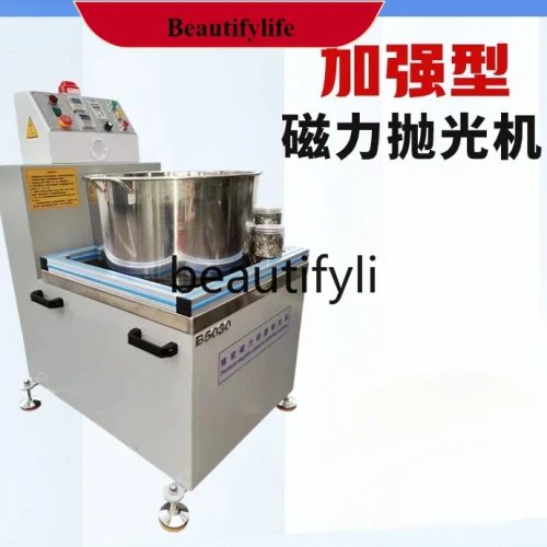 E132 Magnetic Polishing Machine, Magnetic Grinding Machine for Precision Hardware Deburring, Polishing & Surface Treatment