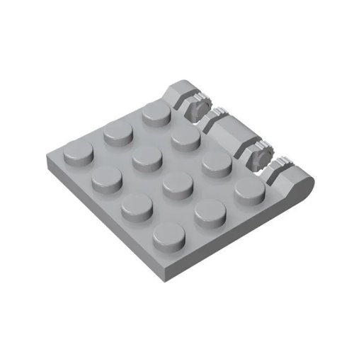 [22Pcs] 【50g】 44570 3x4 Hinge Plate, Standard Size Building Blocks, Rare Multicolor Blocks, DIY MOC Parts