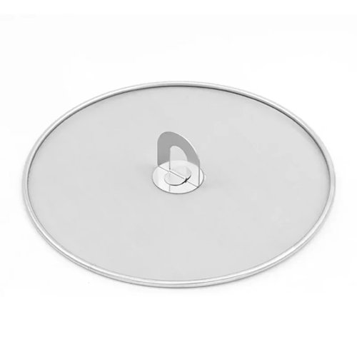 Stainless Steel Oil Splatter Guard Mesh Screen for Frying Pan - Kitchen Anti-Splatter Cover