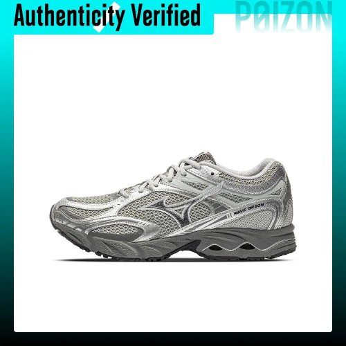 Mizuno Wave Orion Running Shoes - Cushioned, Slip Resistant, Abrasion Resistant, Low Top, Unisex, Cumulus Gray, D1GH232114
