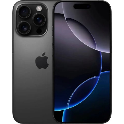 Apple iPhone 16 Pro Max A3084 (Full Unlock) 256GB Titanium Hitam - Refurbished Kondisi Bagus