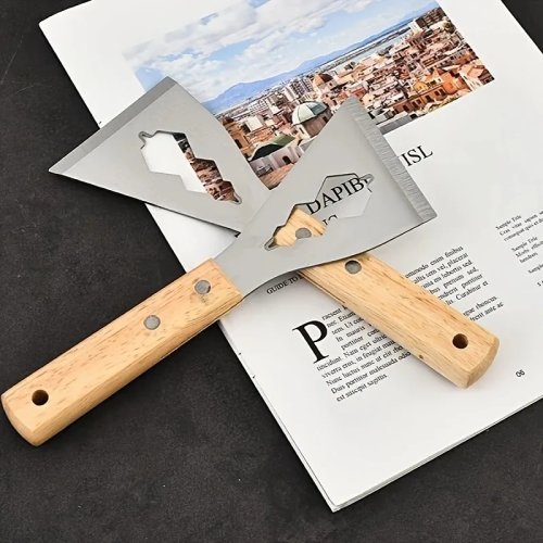Multifunctional Stainless Steel Scraper Tool, Extra Thick for Ash and Cement Removal, Cleaning Scraper
