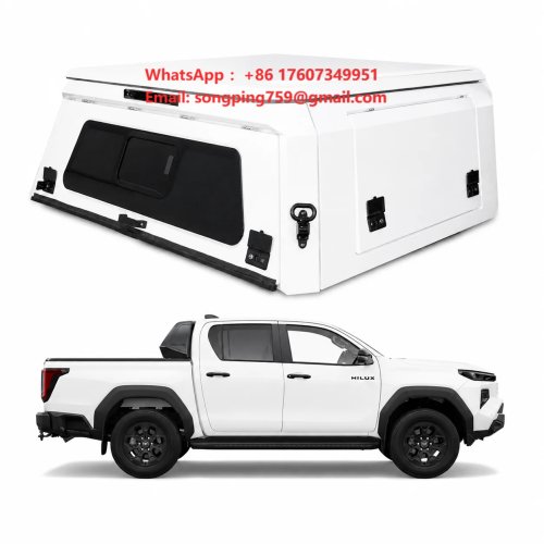 Universele laadbakkap voor pick-up met daktent, camper shell voor kamperen