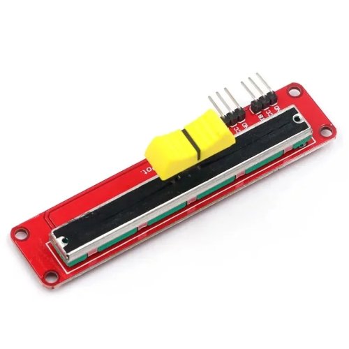 スライドポテンショメータ 10K リニアモジュール デュアル出力 Arduino AVR 電子ブロック