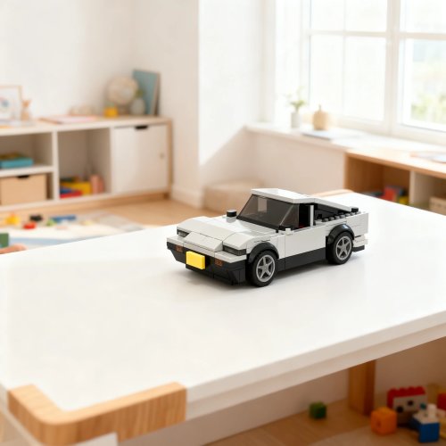 300pcs MOC 블록 닛산 300ZX Z31 모델 조립 장난감, 컬렉션 디스플레이, 생일 선물