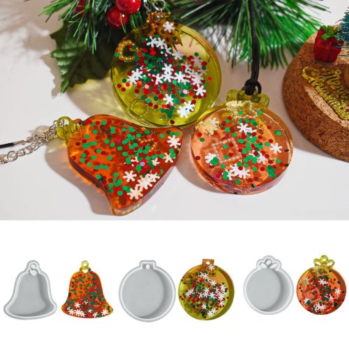 High Quality Silicone Mold for Christmas Pendants, Aromatherapy, Plaster, DIY Crafts, and Candle Making