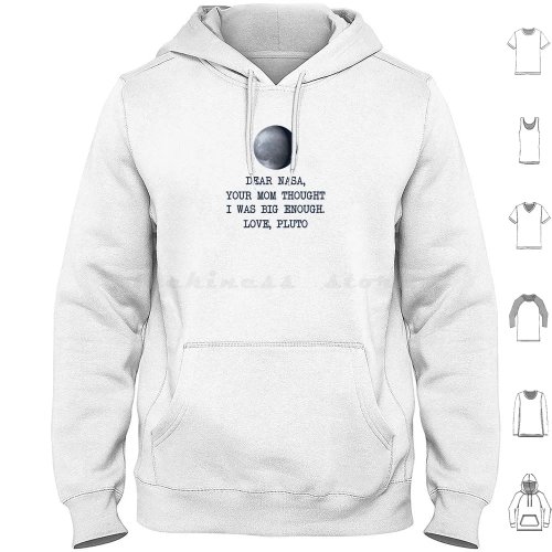 Dear Love Hoodies Long Sleeve Space Science Astronomy Physics Your Joke Planet Solar System Universe Cosmos Uranus