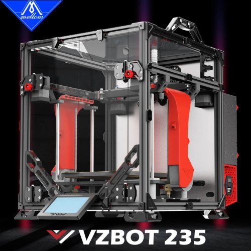 Mellow 正規品 DIY VzBoT AWD 235 VZ235 3Dプリンターキット - CNC金属、軽量、高速、Goliath Air Printing、Klipper付き