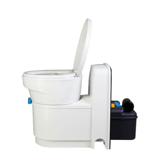 Portable Plastic RV Cassette Toilet – Gravity Flush Camping & Marine Toilet for Motorhome, Camper & Boat Travel