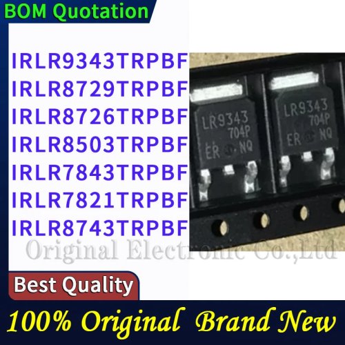 MOSFET Transistor IRLR9343TRPBF IRLR8729TRPBF IRLR8726TRPBF IRLR8503TRPBF IRLR7843TRPBF IRLR7821TRPBF IRLR8743TRPBF PC Shell