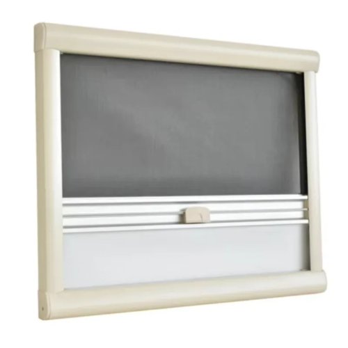 High-Quality Durable Eco-Friendly PVC Frame Caravan Roller Blind Interior Window Accessory