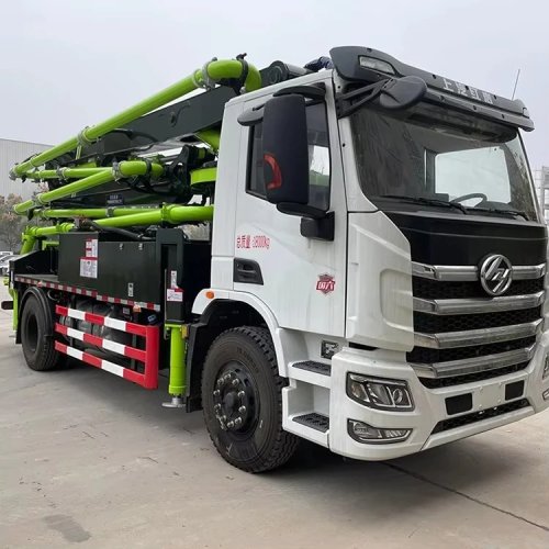 37m 48m 52m New Chinese Concrete Boom Pump Trucks for Sale – Hydraulic Mounted Heavy-Duty Construction Machinery for Bridge Projects