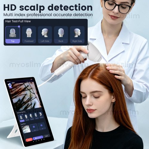 Q1 PRO 3D AI Skin Analyzer with HD Facial Scanning, Multi-Spectrum, Moisture & Scalp Detection - Upgraded
