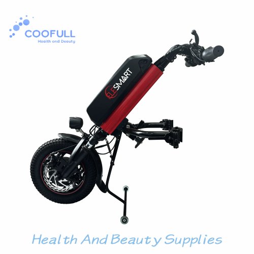 Coofull Silnik Clip-on do Wózka Inwalidzkiego 48V 15Ah 1000W, 16-calowy Elektryczny Wspomagacz dla Wózka Manualnego