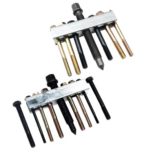 Heavy Duty Adjustable Pulley Removal Tool - Crankshaft Flywheel Puller for Automotive, Truck, Sedan, Pickup, SUV & AC Water Pump